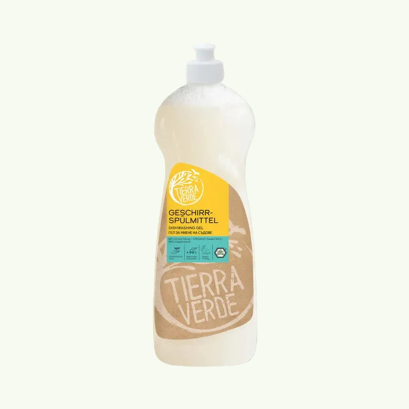 Tierra Verde ЕКО Гел за миене на съдове сладка мента 1л