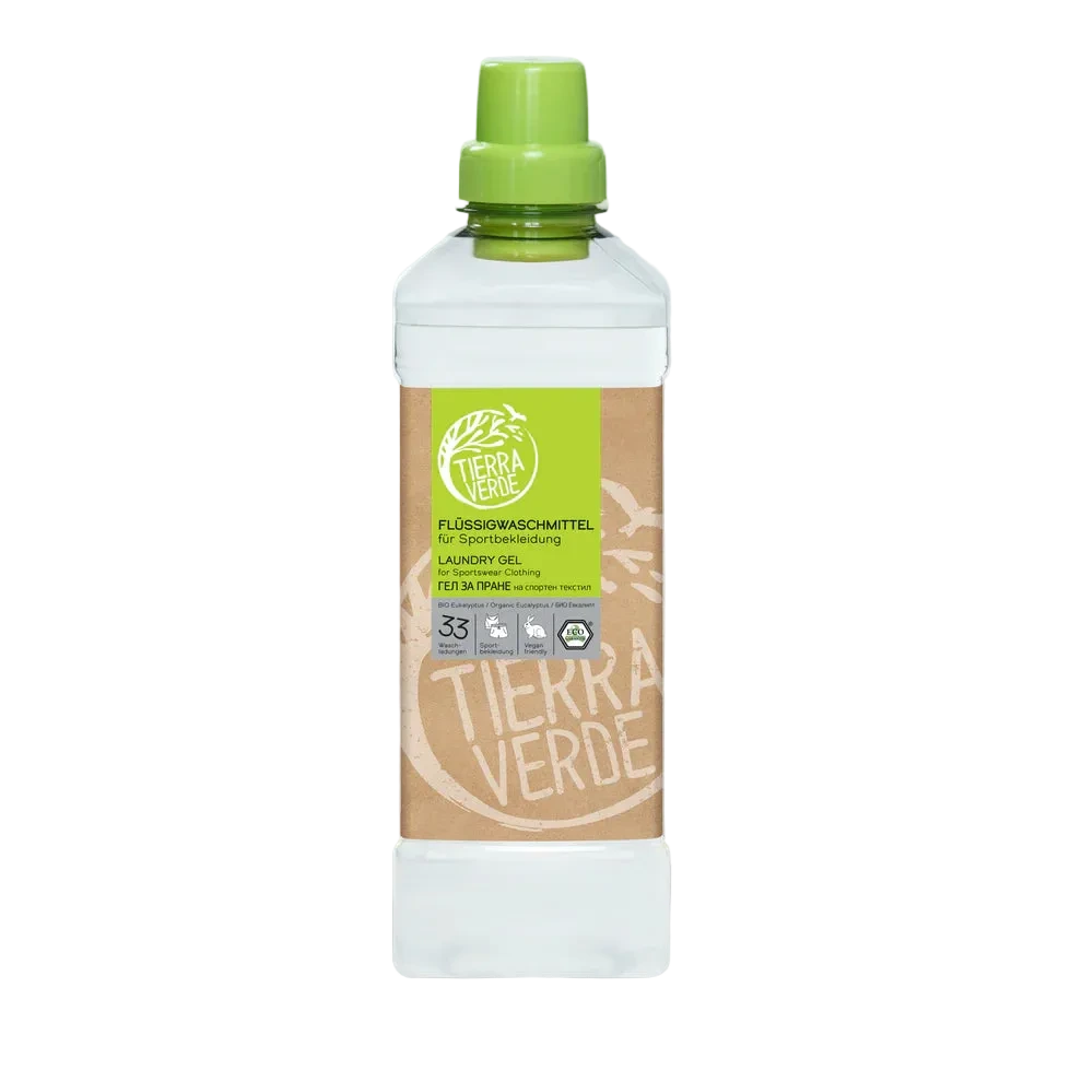 Tierra Verde ЕКО Гел за Пране на Спортни Дрехи с БИО Евкалипт 1 L