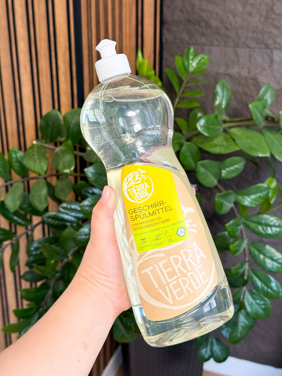 Tierra Verde ЕКО Гел за миене на съдове с лимон 1л